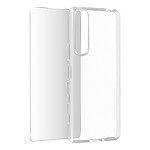 Avizar Coque Sony XPeria 5 III Silicone Souple Verre Trempé 9H Transparent transparente