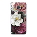 LaCoqueFrançaise Coque Samsung Galaxy S7 Edge 360 intégrale transparente Motif Fleurs roses Tendance