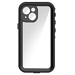 Redpepper Coque Intégrale pour iPhone 13 Waterproof IP68  Contour Noir