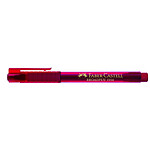 Faber-Castell Stylo feutre Fineliner Broadpen pointe large rouge