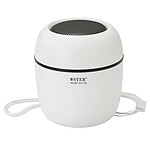 Avizar Enceinte Portable Bluetooth 5.0 Puissance Sonore 5W Radio FM Micro et Dragonne WSY06  blanc