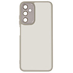 Avizar Coque pour Samsung Galaxy A25 5G Dos Rigide Fumé Bloc Caméra Protégé Gris Clair