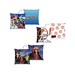 One Piece - Pack 3 oreillers Monkey D. Luffy 40 x 40 cm