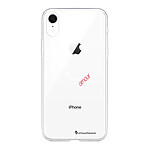 LaCoqueFrançaise Coque iPhone Xr 360 intégrale transparente Motif Coeur Blanc Amour Tendance