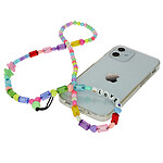 Avizar Bijou Téléphone Perles, Love et Étoiles 65cm Collection Lovely Multicolore