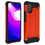 Avizar Coque Xiaomi Mi 10 Lite Hybride Design Relief Antichute orange