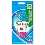 PAPER MATE Ruban correcteur DRYLINE GRIP I-Mini blister de 3