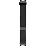 BigBen Connected Bracelet pour Galaxy Watch 4/4 Classic/5/5 Pro/6/6 Classic Milanais Acier Gris foncé