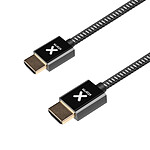 Xtorm Câble HDMI 2.0 Adaptateur Vidéo 4K/60Hz Nylon Tressé Résistant 1m Noir