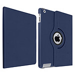 Avizar Étui pour iPad 2 / 3 / 4 Fonction Support Rotatif 360° Bleu Nuit