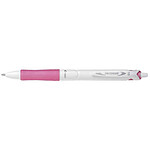 PILOT Stylo bille rétractable Grip ACROBALL PURE WHITE 1.0 Trait 0,4 mm Rose x 10