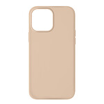Avizar Coque iPhone 13 Pro Max Silicone Semi-rigide Finition Soft-touch rose bisque