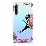 Evetane Coque Xiaomi Redmi Note 8 T 360 intégrale transparente Motif Fée Fleurale Tendance