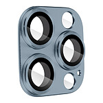 Avizar Film Caméra pour iPhone 14 Pro et 14 Pro Max Verre Trempé + Alliage d'Aluminium [device_name] Bleu Sierra