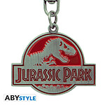 Jurassic Park -  Porte-Clés Logo Métal