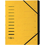 PAGNA Trieur 'Sorting File', 7 compartiments, jaune