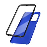 Avizar Coque pour Samsung Galaxy A13 5G et A04s Intégrale Arrière Rigide Transparent et Avant Souple  Bleu