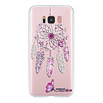 Evetane Coque Samsung Galaxy S8 360 intégrale transparente Motif Carpe diem Tendance