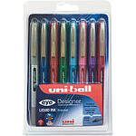 UNI-BALL UB-157D Eye Designer Encre liquide Stylo (Lot de 8)