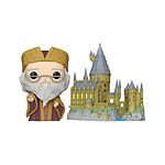 Harry Potter - Figurine POP! Dumbledore w/Hogwarts 9 cm