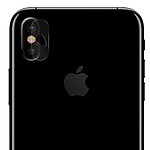 Avizar Vitre Caméra pour iPhone X / XS Verre Trempé 9H Anti-trace Benks Transparent