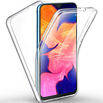 Evetane Coque Samsung Galaxy A10 360° intégrale protection avant arrière silicone transparente Motif