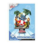 Lilo & Stitch - Diorama D-Stage Stitch Racing Car Closed Box Version 15 cm