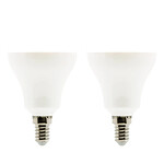elexity - Lot de 2 ampoules LED Standard 10W E14 810lm 2700K (Blanc chaud)