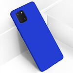 Avizar Coque Samsung Galaxy Note 10 Lite Silicone Semi-rigide Finition Soft Touch Bleu