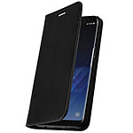 Avizar Etui folio Noir Cuir véritable pour Samsung Galaxy S8