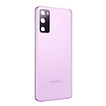 Clappio Cache Batterie pour Samsung Galaxy S20 FE Façade Arrière de Remplacement Violet