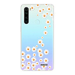 Evetane Coque Xiaomi Redmi Note 8 T 360 intégrale transparente Motif Marguerite Tendance