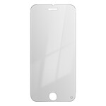 Force Glass Verre Incassable pour iPhone 6, 6s, 7, 8, SE 2020 et SE 2022 Anti-espion Garantie à vie Noir