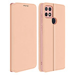 Avizar Housse Oppo A15 Étui Folio Portefeuille Fonction Support rose champagne