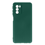 Avizar Coque pour Motorola Moto G51 5G Silicone Semi-rigide Finition Soft-touch Fine  vert