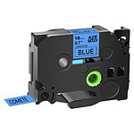 1 Ruban compatible Brother TZe-541 Noir sur Bleu cassette recharge pour étiqueteuse Brother