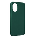 Avizar Coque pour Oppo Reno 8 Lite 5G Silicone Flexible Finition Mate Anti-traces Vert Forêt