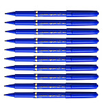 Uni-ball Feutre d'écriture Sign Pen MYT7 pointe moyenne 0,7mm bleu x10
