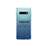 Evetane Coque Samsung Galaxy S10 Plus 360 intégrale transparente Motif Parfaite Avec De Jolis Défauts Tendance