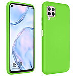 Avizar Coque Huawei P40 Lite Silicone Semi-rigide Finition Soft Touch Vert