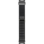 BigBen Connected Bracelet pour Galaxy Watch 4/4 Classic/5/5 Pro/6/6 Classic Boucle alpine Noir