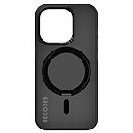 Decoded Coque MagSafe pour iPhone 15 Pro Bague Rotative Support Loop Stand Noir