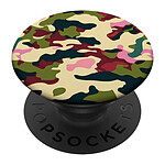 Popsockets PopGrip Design Camouflage pour Smartphone, Bague et Support Universel Camouflage