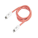 Xtorm-Câble USB-C vers Lightning (1m) Rouge-ROUGE