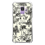 LaCoqueFrançaise Coque Samsung Galaxy S9 Silicone antichocs Solides coins renforcés  transparente Motif Botanic Evasion