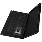 Avizar Étui Samsung Tab A8 10.5 2021 Clapet Porte-cartes Fonction Support Vidéo noir