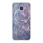 Evetane Coque Samsung Galaxy S9 360 intégrale transparente Motif Lune Attrape Rêve Tendance