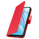 Avizar Étui pour Xiaomi Mi 10T Lite Clapet Portefeuille Support Vidéo  Rouge