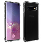 Avizar Pack Protection Samsung Galaxy S10 Coque Souple + Film Verre Trempé Transparent