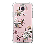 LaCoqueFrançaise Coque Samsung Galaxy S8 anti-choc souple angles renforcés transparente Motif Fleurs Sauvages